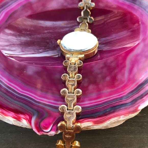 Mickey Vintage Gold Tone SII Watch - Picture 3 of 5